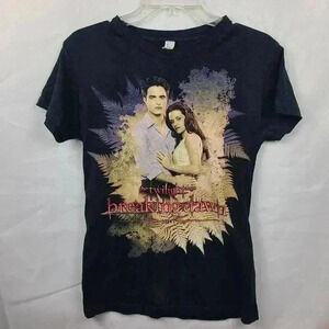 Twilight Breaking Dawn Part 1 Bella and Edward Graphic Print T-Shirt